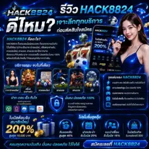รีวิว HACK8824 ดีไหม_ เจาะลึกทุกบริการก่อนตัดสินใจสมัคร